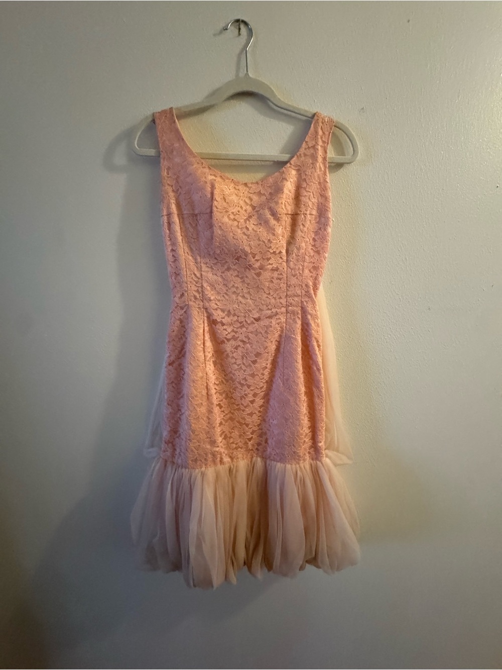 Diamond Supply Co. Girls Blush Lace & Tulle Dress
